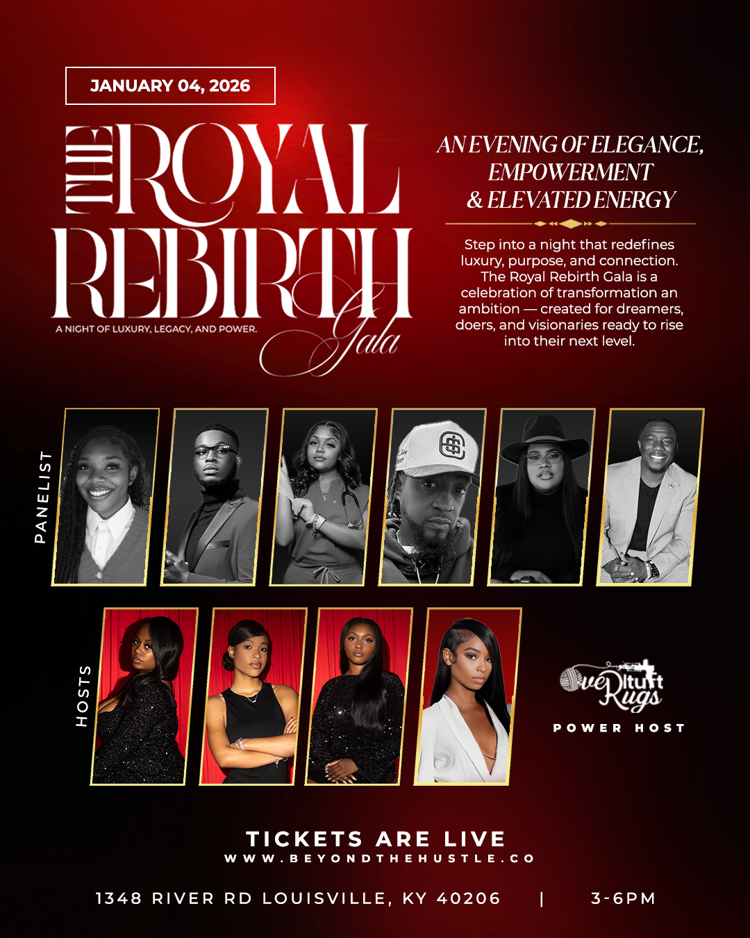 Royal Rebirth Gala Tickets